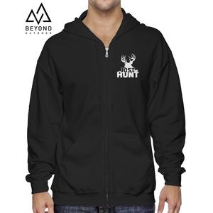 Just Hunt Hunting Hiking Outdoors Zipper Hoodie